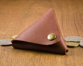 Coin Purse - Change Purse - Leather Coin Purse - Leather Change Wallet - Leather Coin Pouch - Coin Holder - Coin Wallet