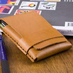 Portafoglio da uomo, portafoglio sottile in pelle, idee regalo per anniversario in pelle, portafoglio sottile da uomo, portafoglio portacarte, portafogli sottili