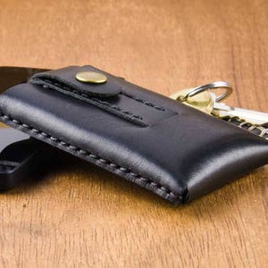 Schlanke Leder Kartenetui – Leder Kartenetui Herren – Schlanke Geldbörse aus Leder – Schlanke Herren Geldbörse – Herren Geldbörse – Leder Geldbörse