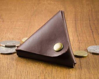 Leder Geldbörse - Leder Portemonnaie - Echtleder Münzbeutel - Münzhalter - Geldbörse - Geldbörse - Münzportemonnaie