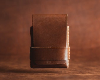 Slim Wallet -  Mens Leather Wallet -  Mens Wallet - Thin Wallet for Men - Leather Cardholders - Card Case Wallet