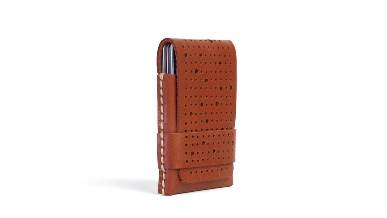 Mens Leather Wallet Leather Cardholders Mens Wallet Thin Wallet for Men Slim Wallet MATRIX Card Case Wallet