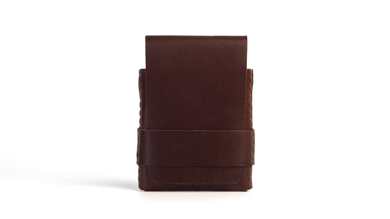 Slim Wallet Mens Leather Wallet Mens Wallet Thin Wallet for Men Leather Cardholders Card Case Wallet image 5