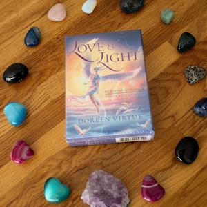 Love & Light-orakelkaarten Doreen Virtue - uitverkocht - verzegeld - NIEUW en verzegeld, zeldzaam