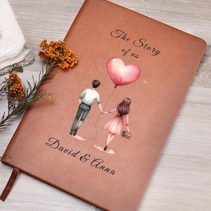 The Story of Us Journal for Couple, Notebook for Couple, Gift for Wife, Gift for Husband, Gift for Couple, 1st, 2nd Anniversary Gift