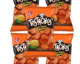 Barcel Tostachos  (BOX WITH 5 BAGS) 65 grams