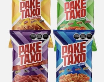 Sabritas Paketaxo mix bundle potatoes snack authentic Mexican chips 81g Pack of 4