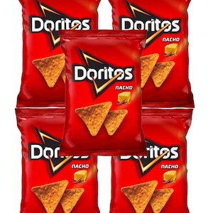 Doritos Nacho Sabritas Mexikanska Chips (LÅDA MED 5 PÅSAR) 61 gram