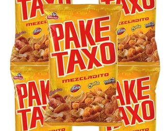 Paketaxo Mixed Sabritas Mexican Chips (BOX WITH 5 BAGS) 81 grams