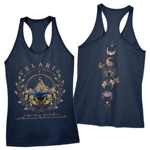Acotar Velaris Racerback, Velaris City Of Starlight Racerback, The Night Court Racerback, Velaris Bookish, Booklovers Gift, IMC001