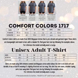Overstimulated Moms Club Comfort Colors Shirt, Trendy Mothers Day T-Shirt, Mothers Day Gift, Funny Mama Shirt, Mama Shirt IMC621 immagine 4