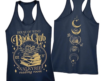 House Of Wind Book Club Racerback, Acotar Book Club Racerback, Bookworm Racerback, Book Lover Racerback, Book Club, Book Lover Gift IMC107