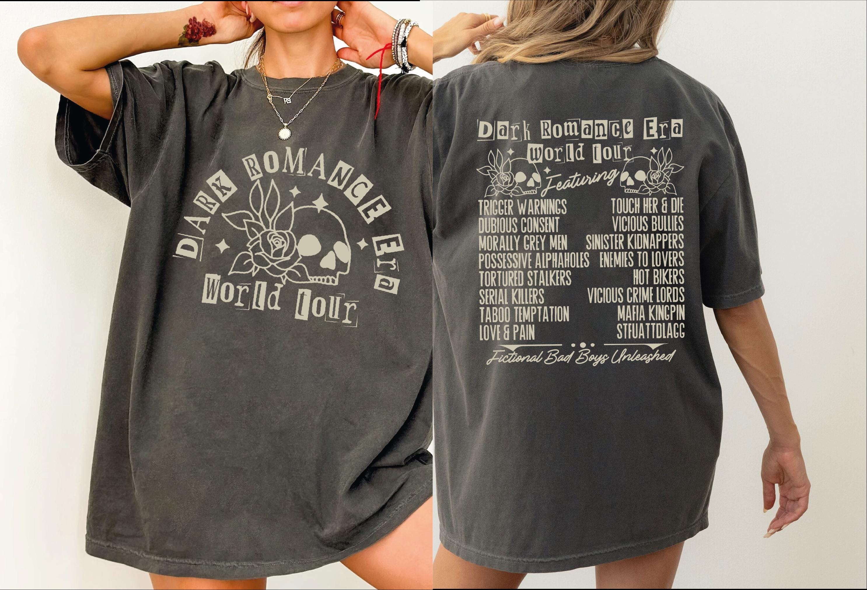 Dark Romance Era World Tour Shirt, Dark Romance Book Club Shirt, Book Lover Shirt, Book Lover Gift, Bookish Tour Shirt, IMC102