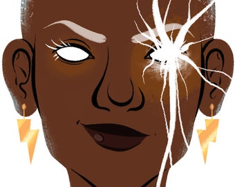STORM/ORORO MUNROE Art Print! 5 x 7 in on Matte Archival Paper