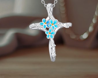 Vintage Sterling Silver Filigree Cross Pendant: Handmade 925 - Etsy