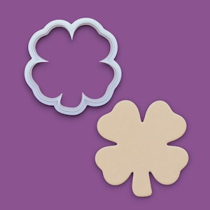 Four Leaf Clover Cookie Cutter: Eco-Friendly St. Patrick's Day Baking Mold