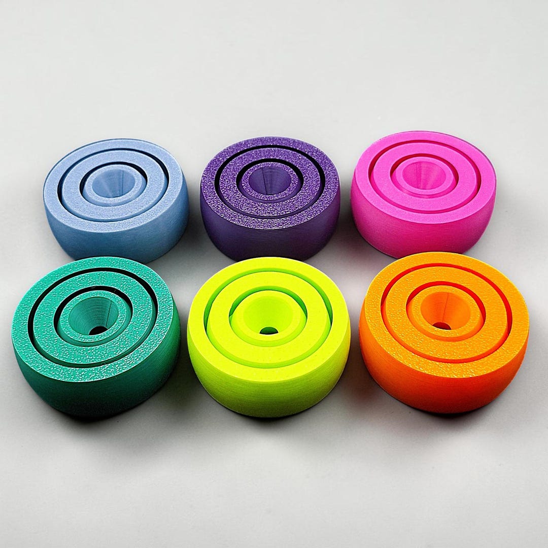 Gigi R Spinner Mini Smooth Fidget Gyro Spinners – 1.5
