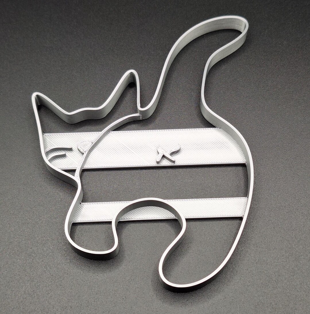 Cat Butt Cookie Cutter Set – Handmade Funny Cat Lover Gift, Pet-themed ...