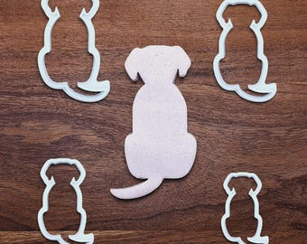 Dog Cookie Cutter Set: USA Handmade, Puppy Birthday Treats, 30 Colors