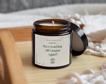 Off Campus inspired candle | Elle kennedy bookish candle