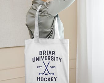 Briar University tote bag perfect for off campus fans