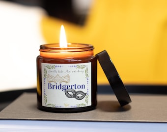 Bridgerton inspired candle - I'm watching Bridgerton