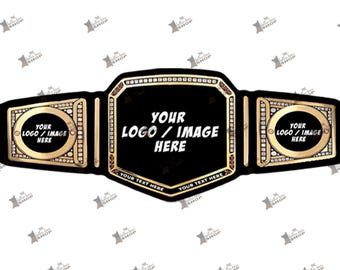 Custom Championship Belt: Personalized Trophy - Wrestling, Boxing, Fantasy League