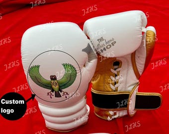 Personalisierte Leder Boxhandschuhe: Personalisierter Erwachsenen Stil