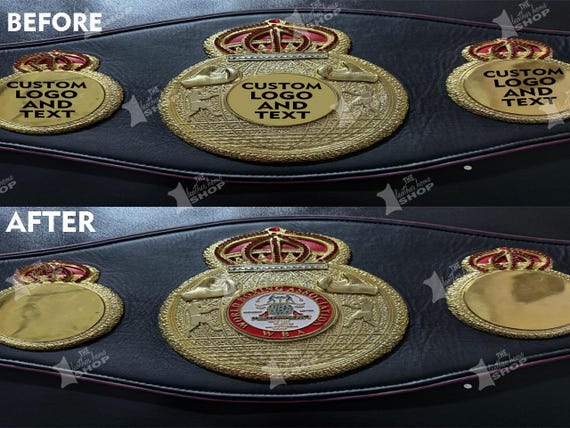 カスタムWBA世界ボクシングチャンピオンシップベルト - プレミアム3D