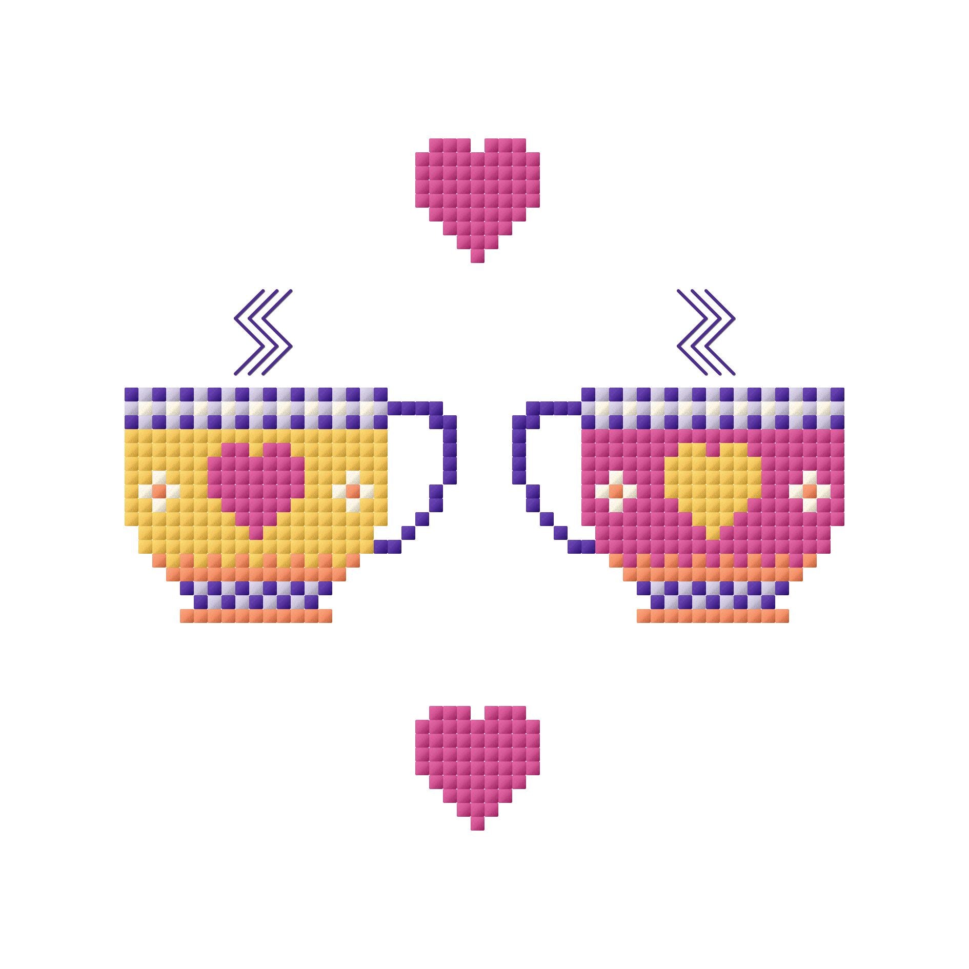 Tea Time Trio Cross Stitch Pattern Bundle: Instant Download PDF Chart ...