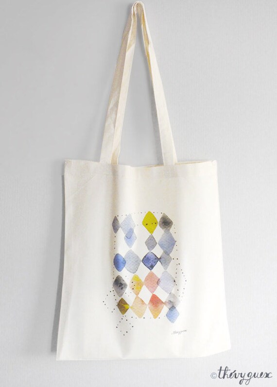 tote bag geometric