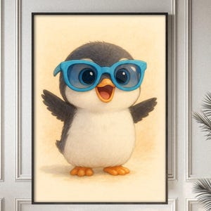 Los Frulli Frutos Baby Poster – Funny TikTok Italian Brainrot Meme Decor – Cute Animal Wall Decor for Kids&#39; Bedroom, Fruli Frula, Gift
