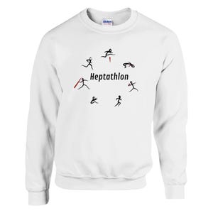 Track and Field Sweatshirt, Heptathlon Sweatshirt, Athletics Sweatshirt, Track Sweatshirt, Sweatshirt, Athletics, Track and field