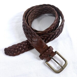Vintage Braided Belt - Etsy display picture 1