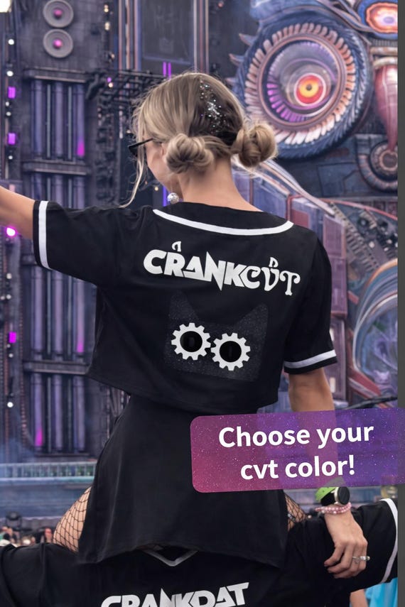 Crankcvt Cropped Jersey Crankdat Alleycvt EDM Jersey Custom