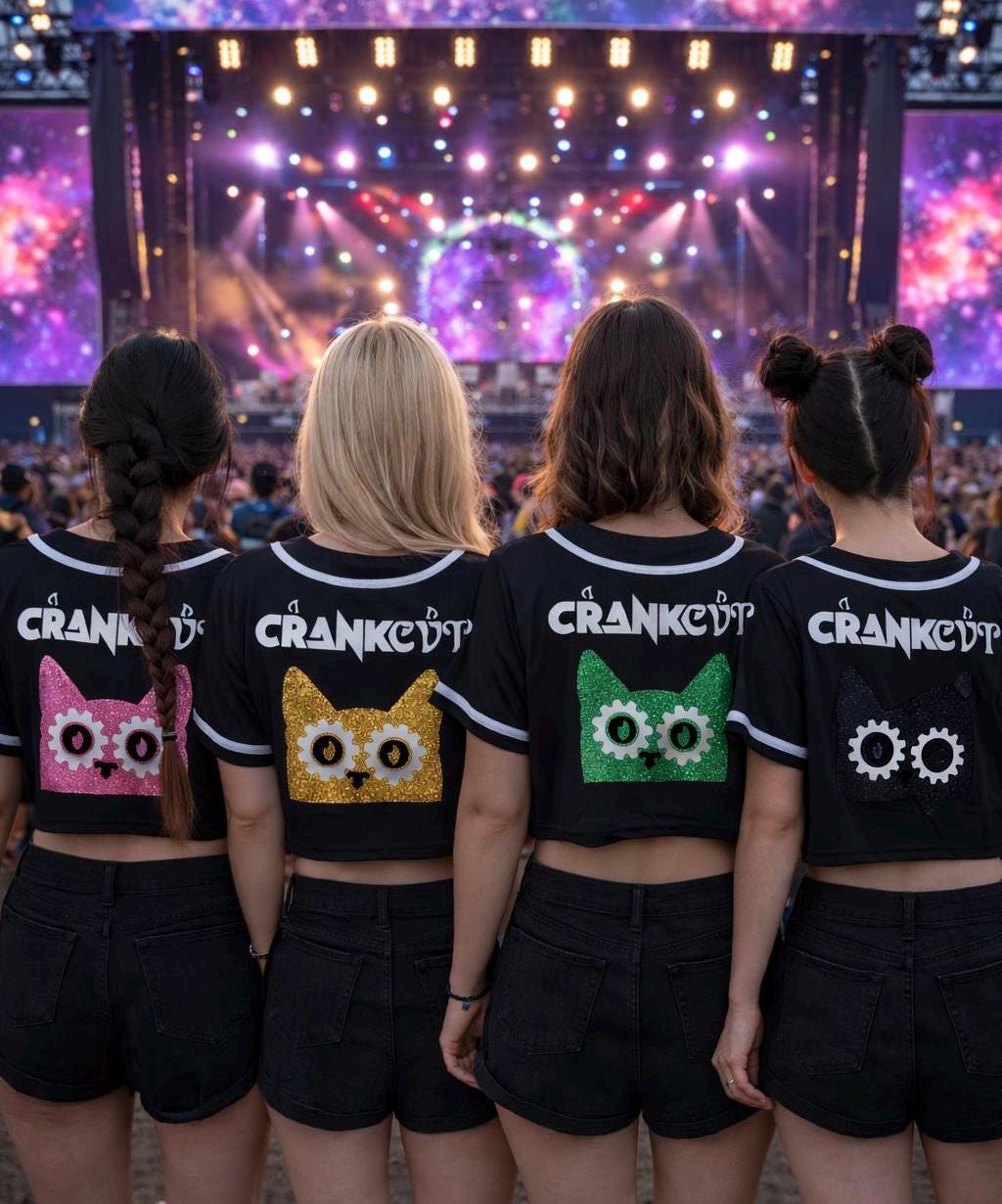 Crankcvt Cropped Jersey Crankdat Alleycvt EDM Jersey Custom