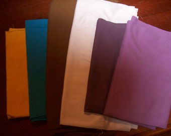 Swatches of 1 or 2 listed fabrics - your choice (Silks excluded)