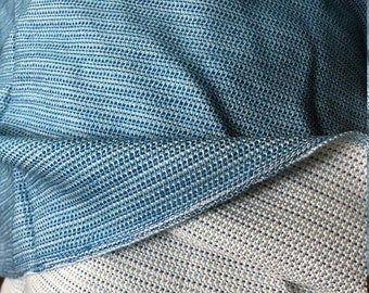 3.2 yards woven bamboo lyocell fabric, artisan hand loomed made in Nepal on custom order, upholstery, jackets etc. Extremely soft drape,hand