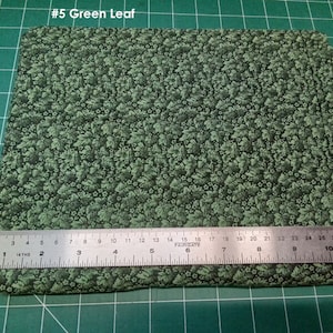 Cotton Calico by the yard and half yard #5 Green leaf 56wide