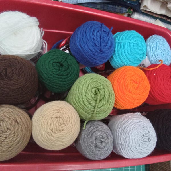 Red Heart Super Saver Worsted Acrylic Yarn - Many Colors Available