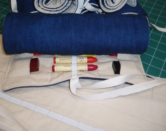 Larger Beeswax Crayon Holder - Waldorf inspired -  for 24 square and 24 stick crayons - crayons not included