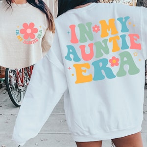 In meiner Tante Era SVG, Tante Era SVG, Tante zwart, Tante Era SVG, Tante Shirt SVG, Coole Tante Club SVG, Tante Png, Geschenk für Tanten, Tante Geschenke
