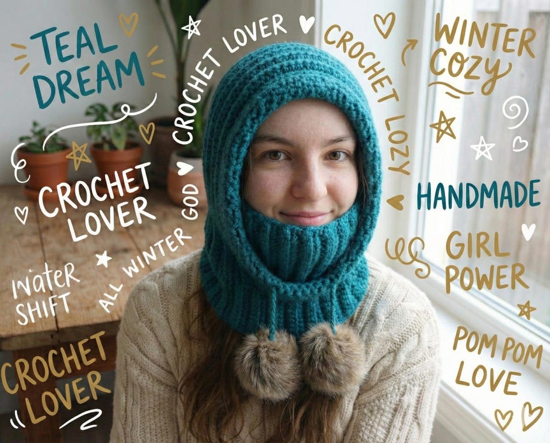 How to Crochet a Toodie Pattern PDF – Turtleneck Hoodie Combo, Beginner ...