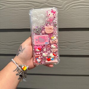 Etui Hello Kitty na śmieci | etui freestyle, etui na iPhone'a, zawieszki na śmieci, inspirowane Sanrio zdjęcie 3