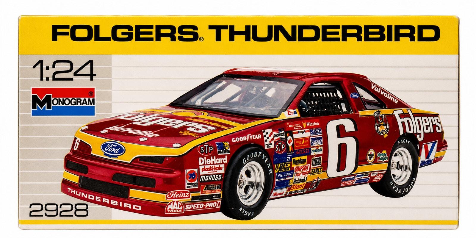 Thunderbird Nascar - Etsy