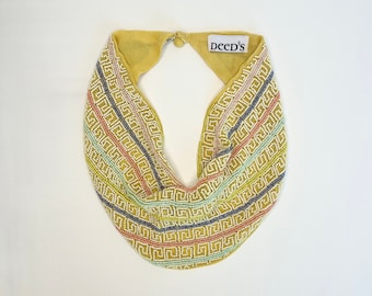 Limoncello Beaded Scarf Necklace