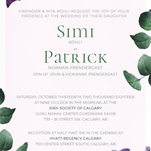 Custom Wedding Invites & Collateral