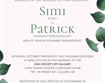 Custom Wedding Invites & Collateral