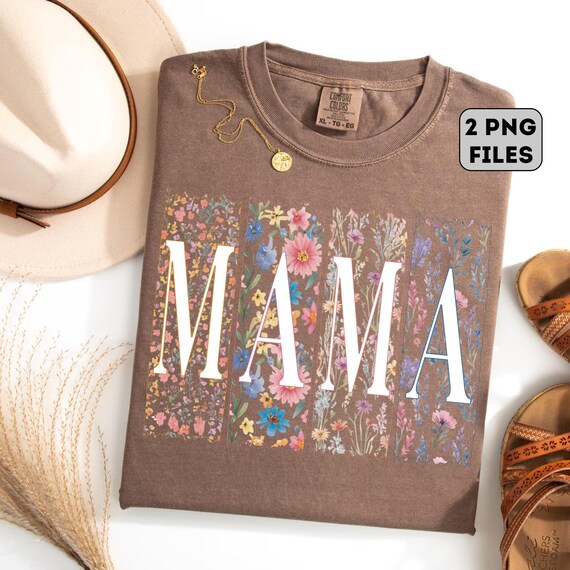 Floral Mama png, Boho Floral Mama png, Mama png, Floral Spring Png, Gift for Mom, Mother, Boho Mama Shirt Design, Mothers Day png