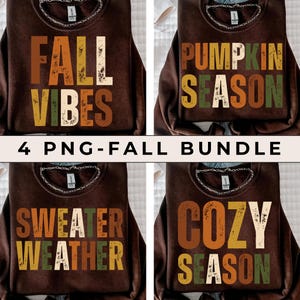 Fall Vibes Bundle PNG, Pumpkin Season PNG, Retro Design, Retro Fall PNG, Cozy season png, trendy fall png, Thanksgiving png,Fall Sublimation